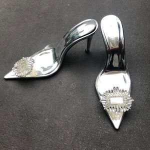 WMNS 9.5 GOOD AMERICAN CINDER F*CKING RELLA HEELS